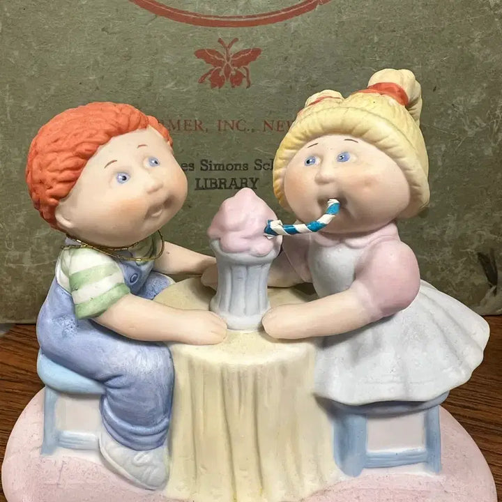 [BUNJANG] Vintage Cabbage Patch Kids Ceramic Figurine / 빈티지 양배추 패치 키즈 도자기 피규어 (1980년대)