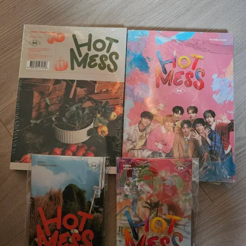 [BUNJANG] EVNNE HOT MESS Album Bundle Set / 이븐 핫메스 EVNNE HOT MESS 미개봉 세트