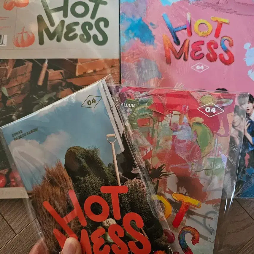 [BUNJANG] EVNNE HOT MESS Album Bundle Set / 이븐 핫메스 EVNNE HOT MESS 미개봉 세트