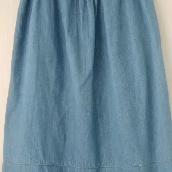 [BUNJANG] Denim Midi Skirt / 뒷밴딩데님스커트
