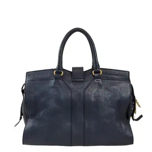 [BUNJANG] Saint Laurent Cabas Chyc Dark Navy Medium Tote Bag / 정품 생로랑(입생로랑) 카바시크 다크네이비