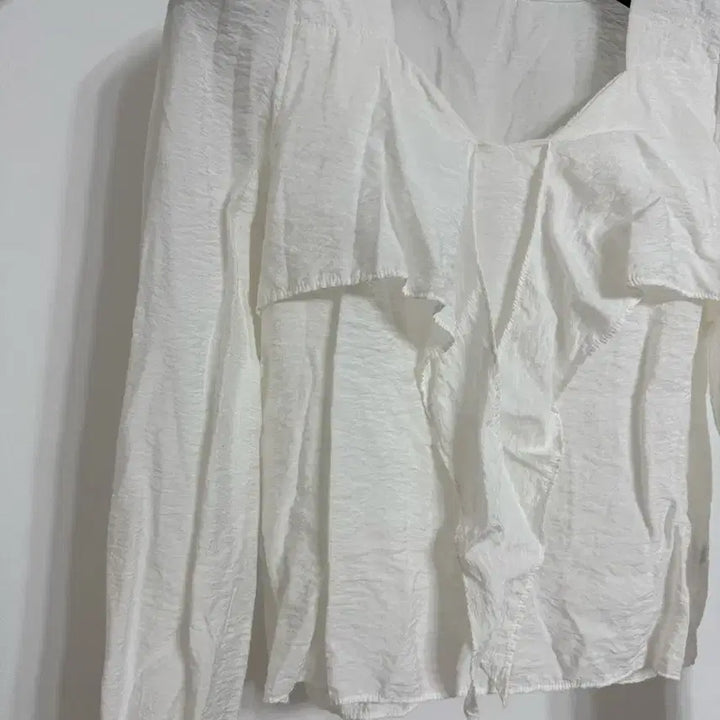 [SOLD OUT] 화이트 레이어드 블라우스