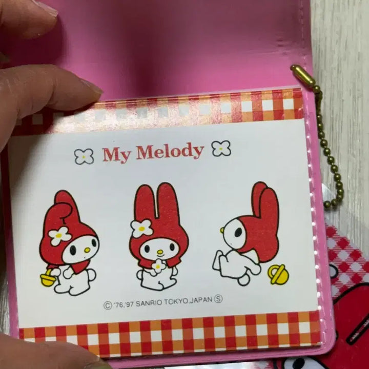 [BUNJANG] My Melody Vintage Memo Pad Wallet / 고전마이멜로디 메모지 겸 지갑