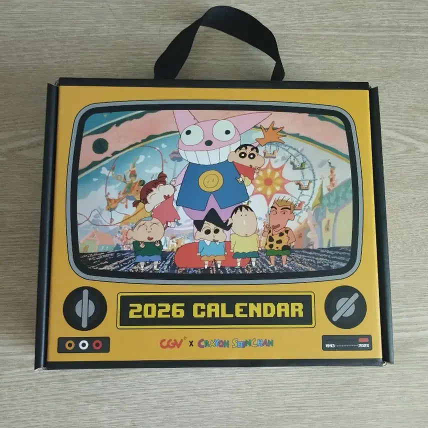 [BUNJANG] CGV Crayon Shin-chan 2026 Calendar Set / 2026 CGV  짱구 캘린더 세트 쿠폰제외