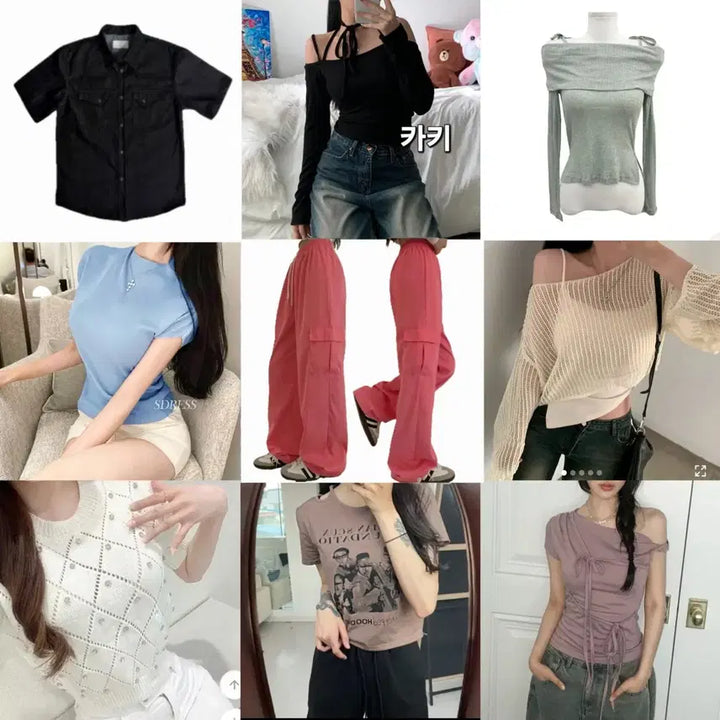 [BUNJANG] Ablly Summer Clothing Collection / 에이블리 여름 의류 모음 교신