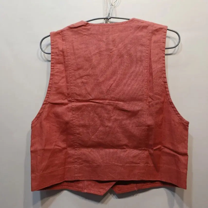 [BUNJANG] jusmicok Pink Linen Vest / jusmicok 핑크 베스트 조끼85~90여름 63241