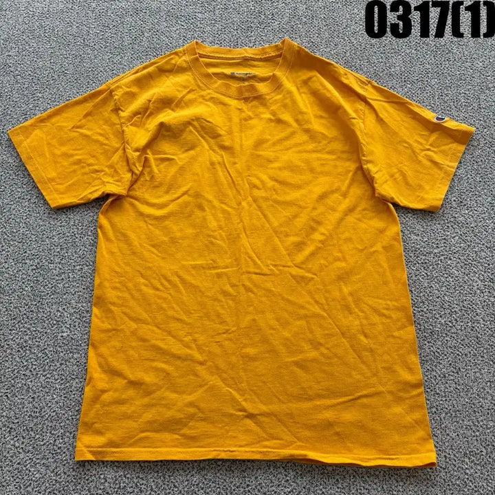 [SOLD OUT] 챔피온 반팔 티셔츠 옐로우 M
