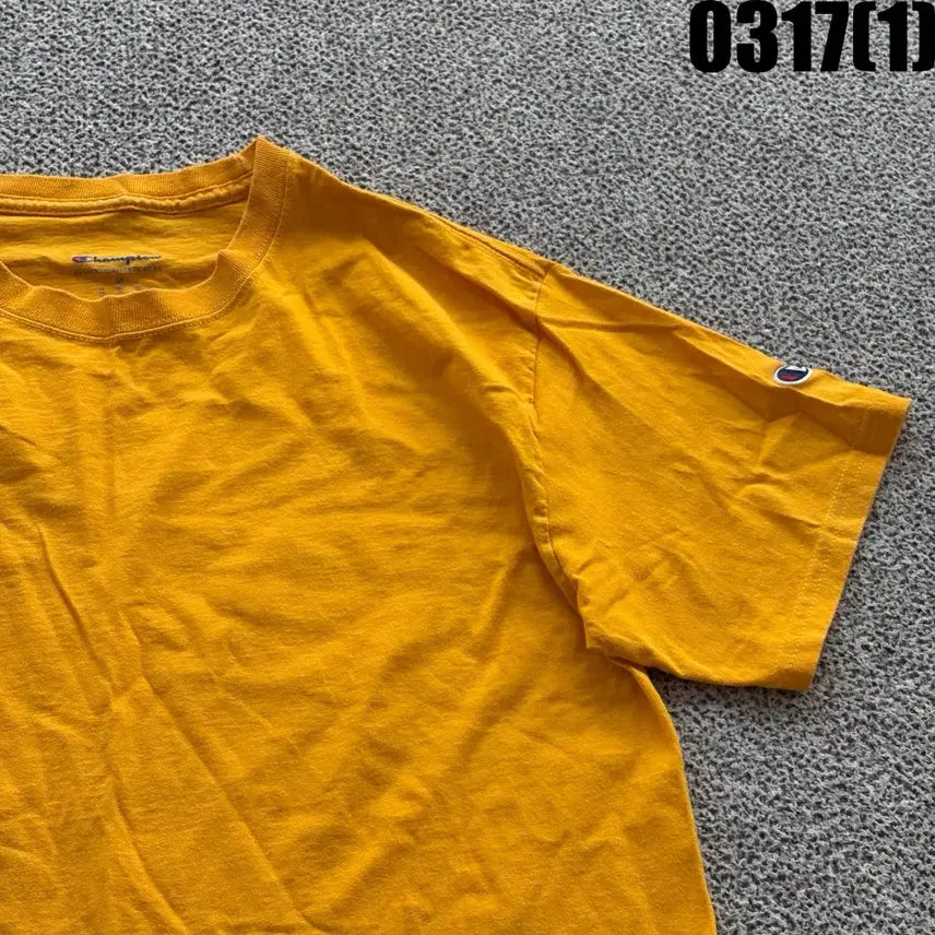 [SOLD OUT] 챔피온 반팔 티셔츠 옐로우 M