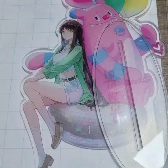 [BUNJANG] Eternal Return x Hatch Su-a Acrylic Stand / 이터널리턴x해치 아크릴스탠드 수아(미개봉)