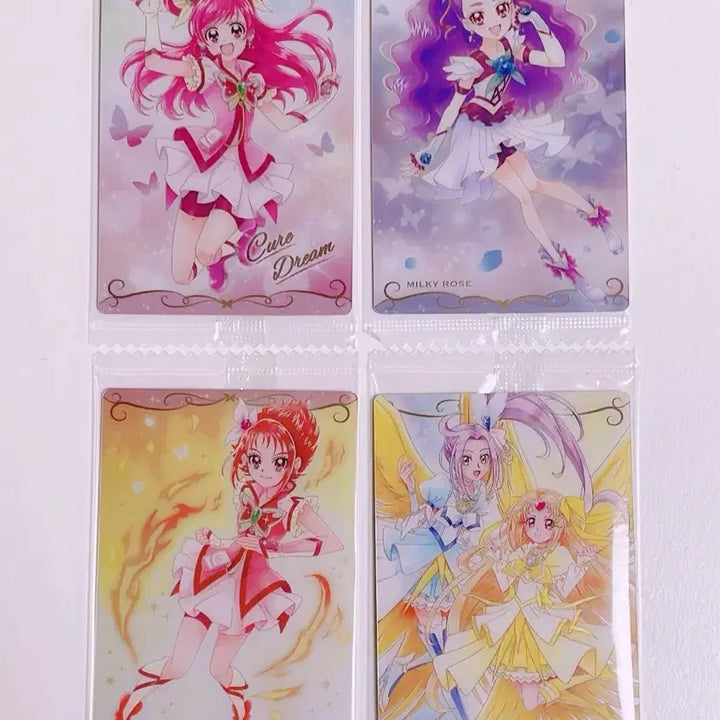 [BUNJANG] Precure Dream Rouge Beat Muse Milky Rose Wafer Cards Bundle Set / 프리큐어 웨하스 큐어 드림 루쥬 비트 뮤즈 밀키로즈