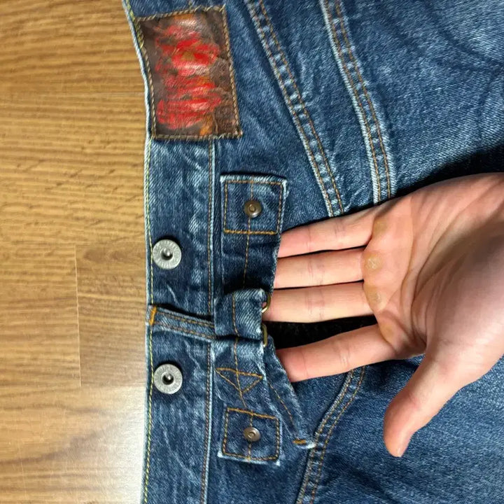 [SOLD OUT] 00s workers denim  wide fit