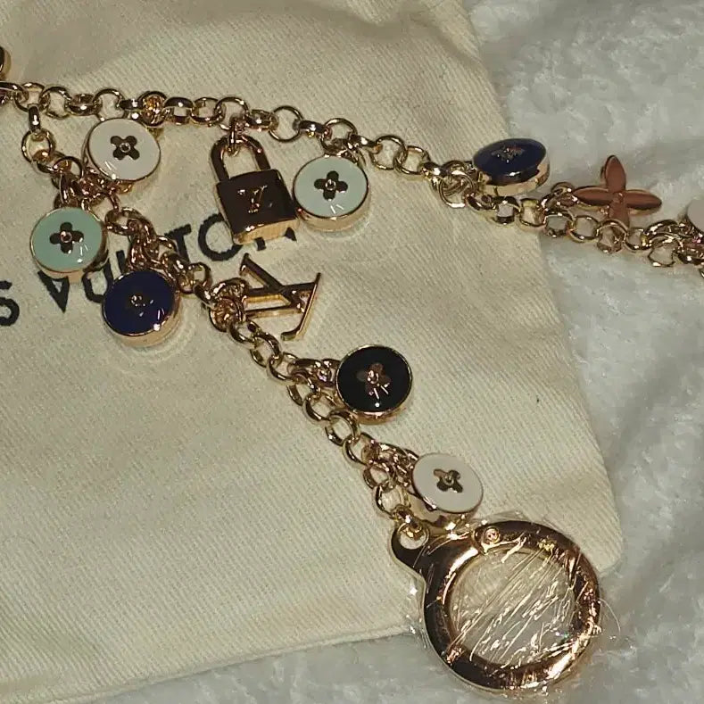 [BUNJANG] Flower Charm Keyring Bag Accessory / 플라워 참 키링 / 가방 악세서리