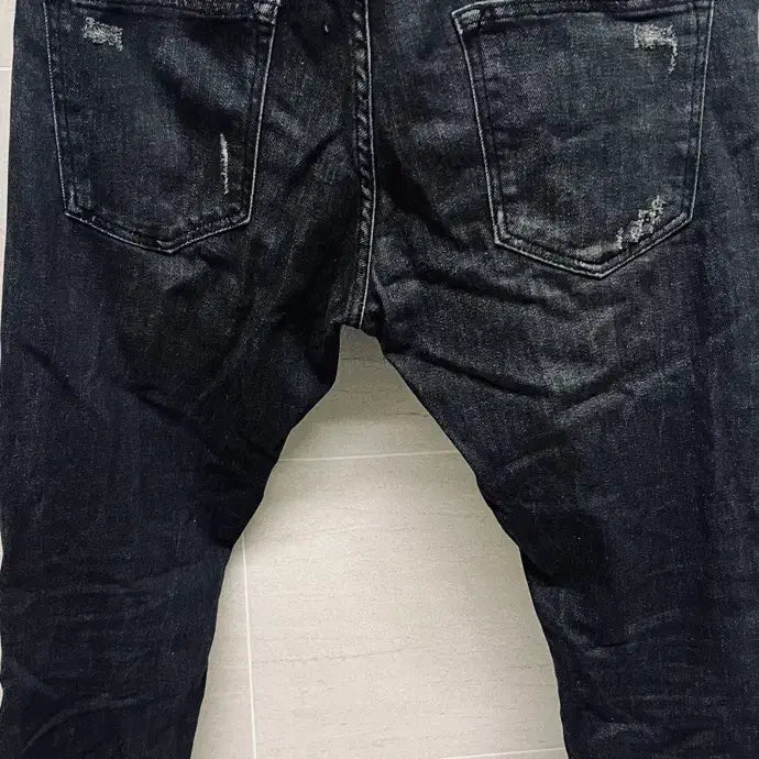 [BUNJANG] ZARA MAN Denim Black Jeans / 자라 맨 [ZARA MAN] 데님 블랙 청바지 판매