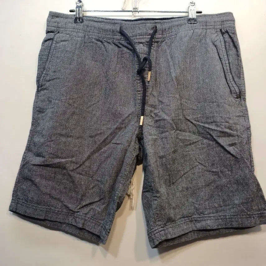 [BUNJANG] Gray Linen Shorts Men&