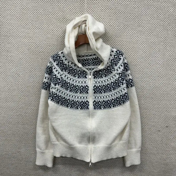 [SOLD OUT] 빈티지 투웨이 니트 후드집업 95 M14009