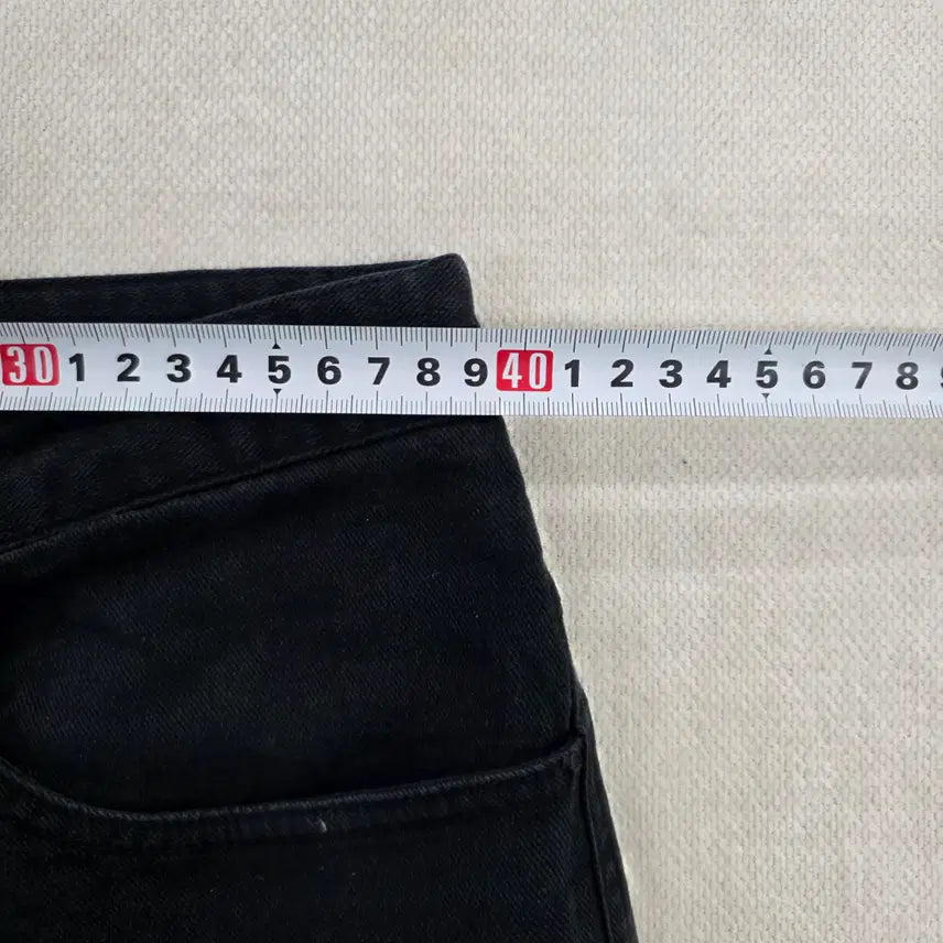 [BUNJANG] Beanpole Sports Black Denim Pants / [80-94] 빈폴 스포츠 흑청 팬츠 0219J
