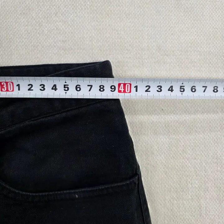 [BUNJANG] Beanpole Sports Black Denim Pants / [80-94] 빈폴 스포츠 흑청 팬츠 0219J