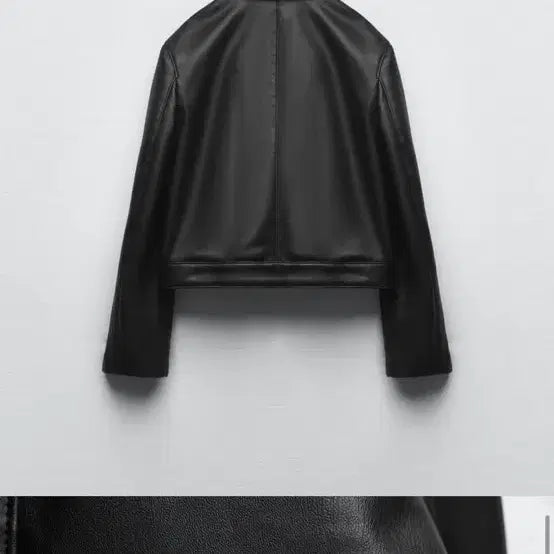 [BUNJANG] ZARA Faux Leather Jacket / 자라 페이크레더 자켓