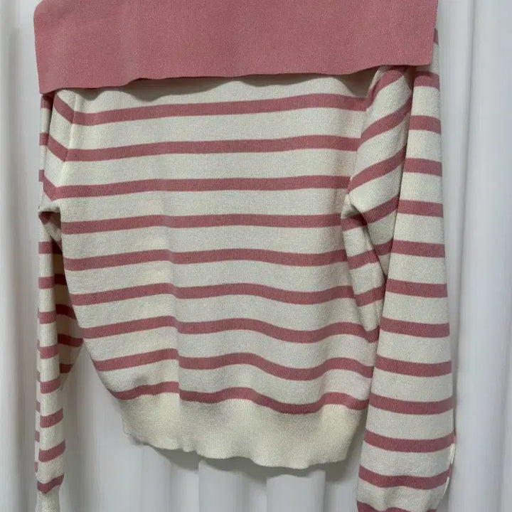 [BUNJANG] [새상품] 핑크 스트라이프 세일러 가디건 / [새상품] 핑크 스트라이프 세일러 가디건