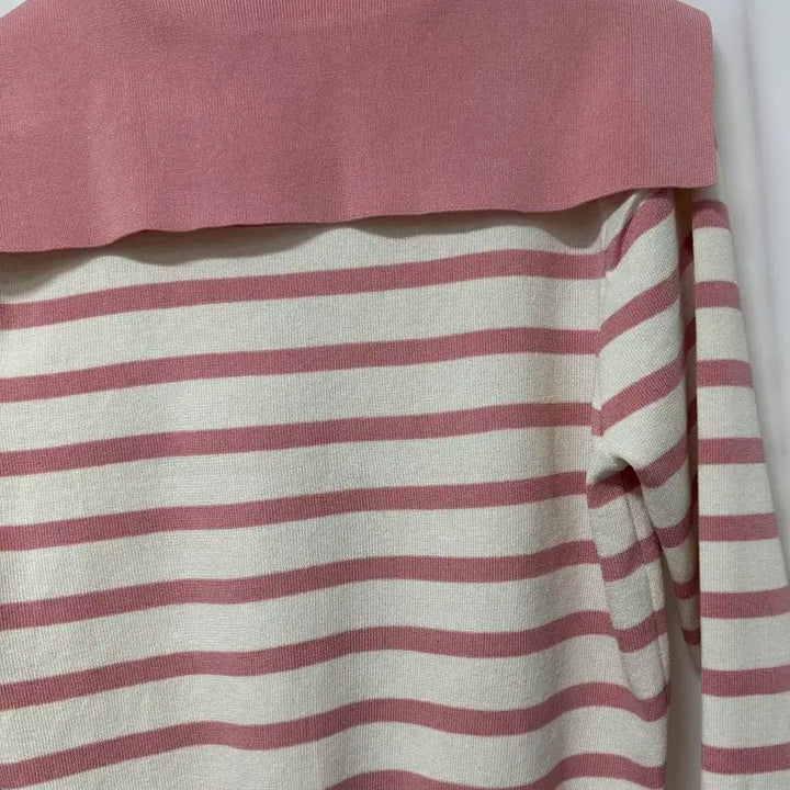 [BUNJANG] [새상품] 핑크 스트라이프 세일러 가디건 / [새상품] 핑크 스트라이프 세일러 가디건