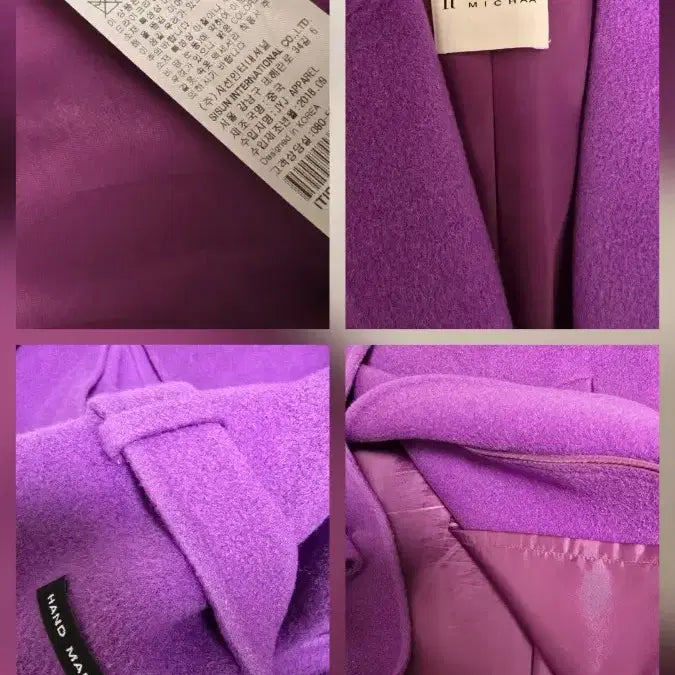[BUNJANG] It MICHAA Handmade Wool Long Coat / 한섬 잇미샤 핸드메이드 울 롱코트