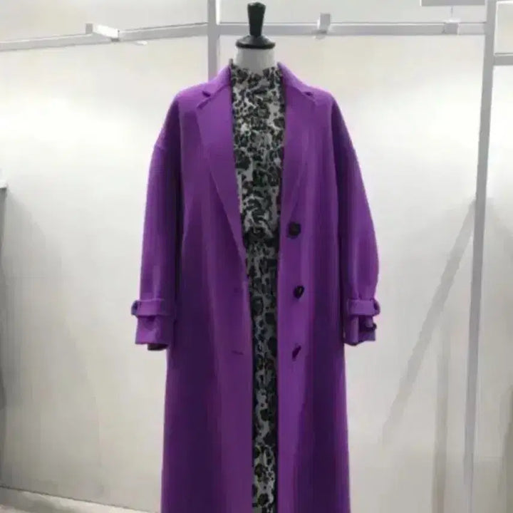 [BUNJANG] It MICHAA Handmade Wool Long Coat / 한섬 잇미샤 핸드메이드 울 롱코트