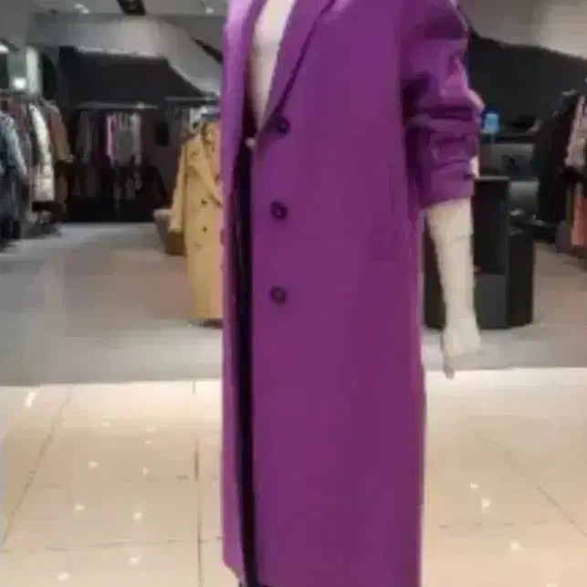 [BUNJANG] It MICHAA Handmade Wool Long Coat / 한섬 잇미샤 핸드메이드 울 롱코트