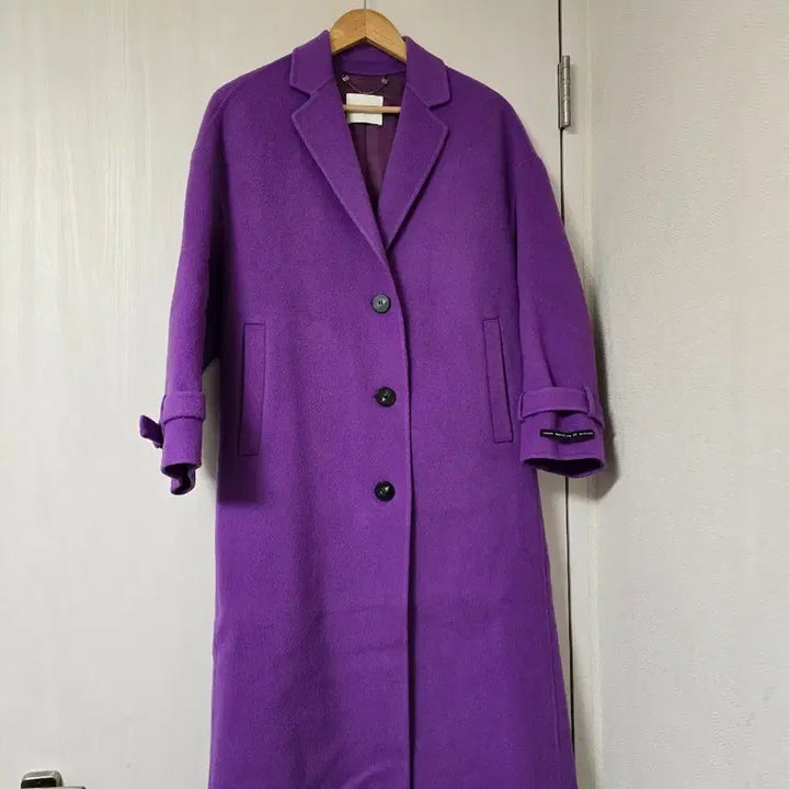 [BUNJANG] It MICHAA Handmade Wool Long Coat / 한섬 잇미샤 핸드메이드 울 롱코트