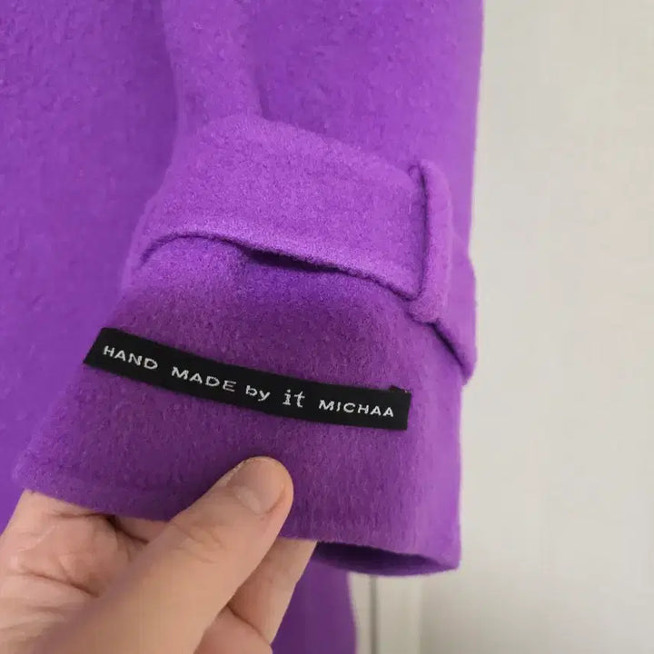 [BUNJANG] It MICHAA Handmade Wool Long Coat / 한섬 잇미샤 핸드메이드 울 롱코트