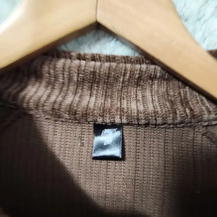 [BUNJANG] J489 Brown Corduroy Track Top / J489 [F] 브라운 코듀로이 트랙탑 져지