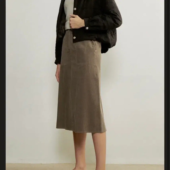 [BUNJANG] The Cashmere Quilted Jacket Ivory / 더캐시미어 퀼팅 자켓 아이보리