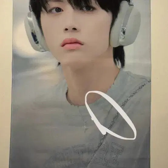 [BUNJANG] BOYNEXTDOOR TaeSan Headset Slogan / 보이넥스트도어 태산 헤드셋 슬로건