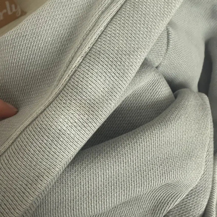 [BUNJANG] Glowny Classic Washed Crop Zip-up Gray / 글로니 클래식 워시드 크롭 집업 그레이