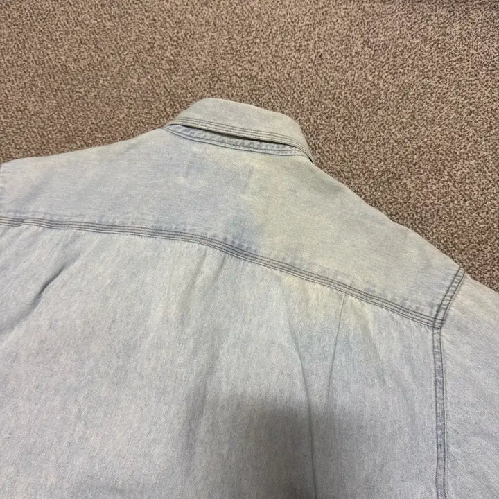 [BUNJANG] Harley-Davidson Denim Short Sleeve Shirt / L 할리데이비슨 데님 반팔 셔츠