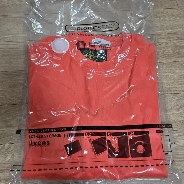 [BUNJANG] Stone Island Pink Sweatshirt / 스톤아일랜드 핑크 맨투맨 (와펜제외)
