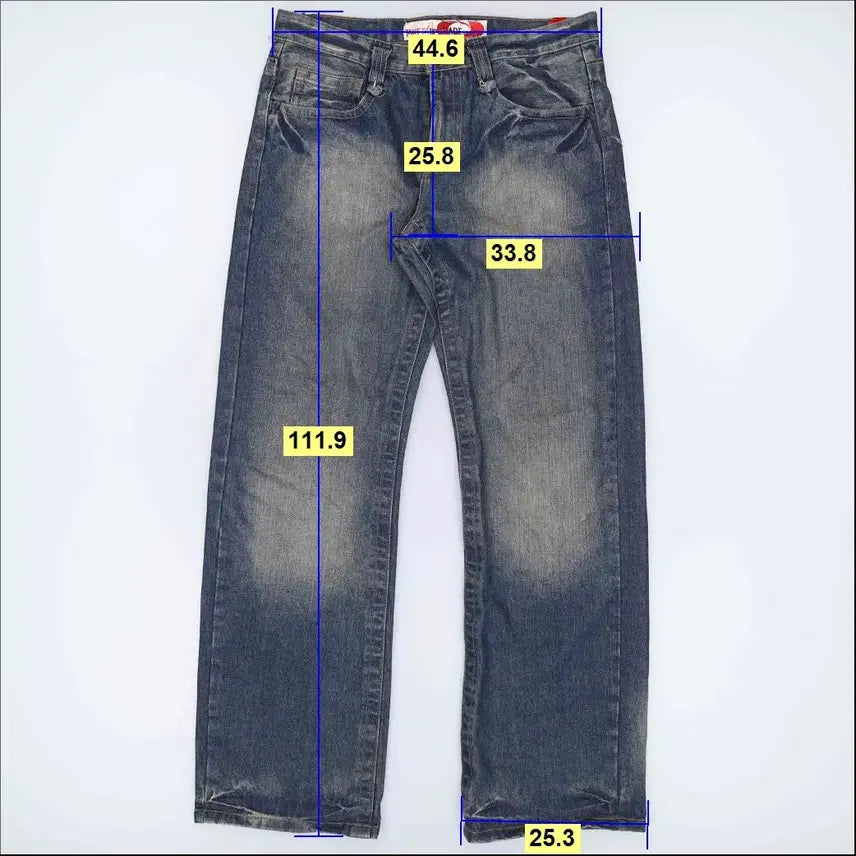 [SOLD OUT] W32 테이크투 워싱 와이드 데님 0310H1