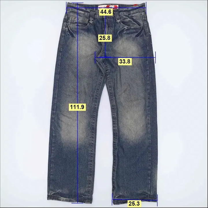 [SOLD OUT] W32 테이크투 워싱 와이드 데님 0310H1