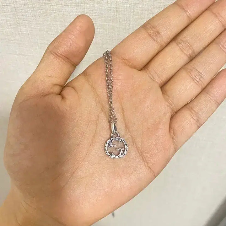 [BUNJANG] Gucci Interlocking G Silver Necklace / 구찌 목걸이