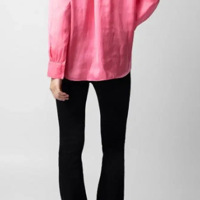 [BUNJANG] ZADIG &amp; VOLTAIRE TINK Satin Tunic Blouse / 쟈딕앤볼테르 TINK 새틴 튜닉 블라 우스