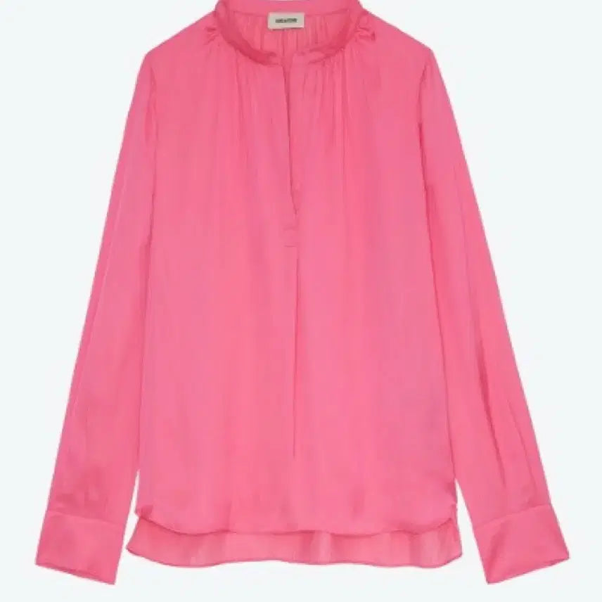 [BUNJANG] ZADIG &amp; VOLTAIRE TINK Satin Tunic Blouse / 쟈딕앤볼테르 TINK 새틴 튜닉 블라 우스