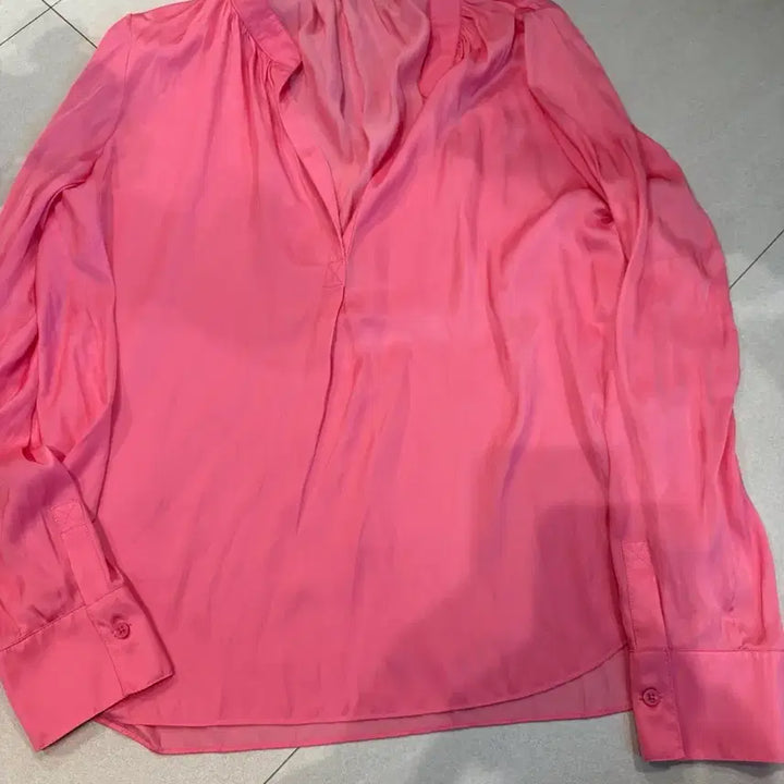 [BUNJANG] ZADIG &amp; VOLTAIRE TINK Satin Tunic Blouse / 쟈딕앤볼테르 TINK 새틴 튜닉 블라 우스