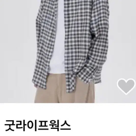 [BUNJANG] Goodlife Works Black Check Shirt / [새상품]굿라이프웍스 블랙 체크 셔츠