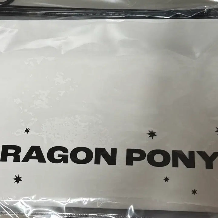 [SOLD OUT] 드래곤포니 1주년 슬로건 미개봉 양도