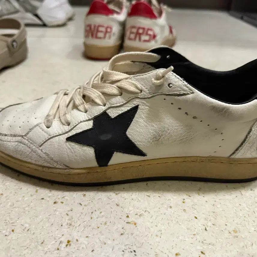 [BUNJANG] Golden Goose Ball Star White Sneakers / 골든구스 볼스타 화이트