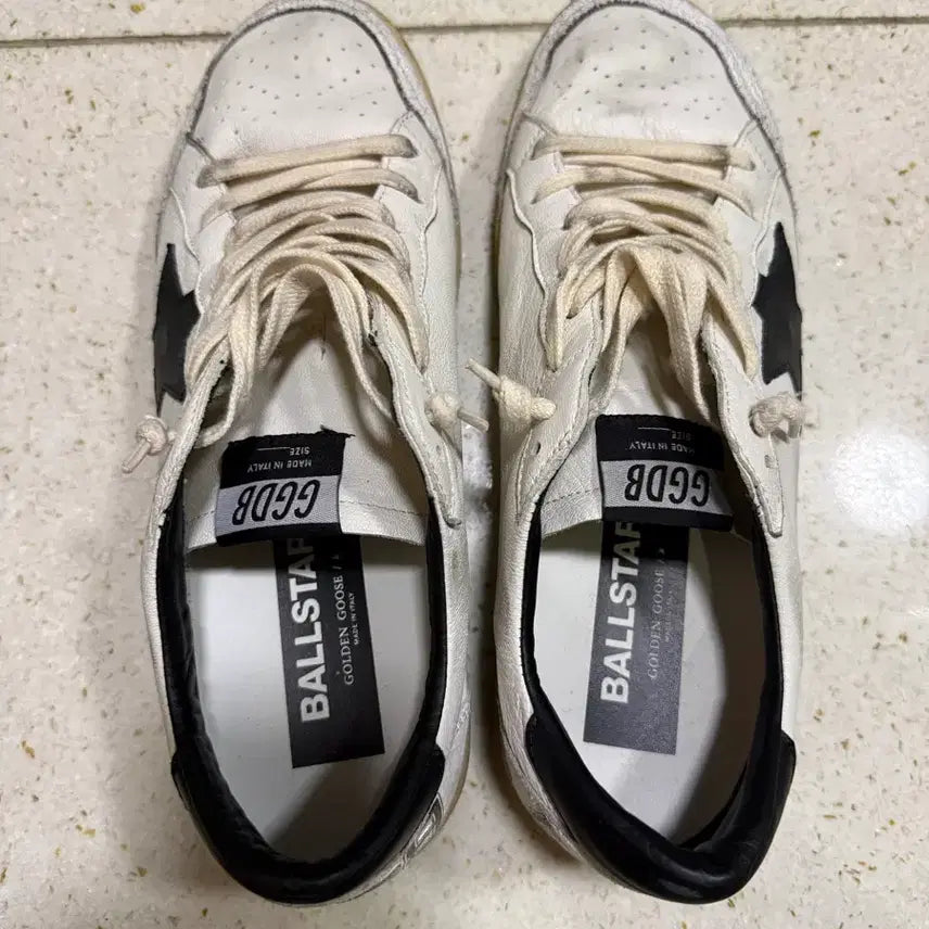 [BUNJANG] Golden Goose Ball Star White Sneakers / 골든구스 볼스타 화이트