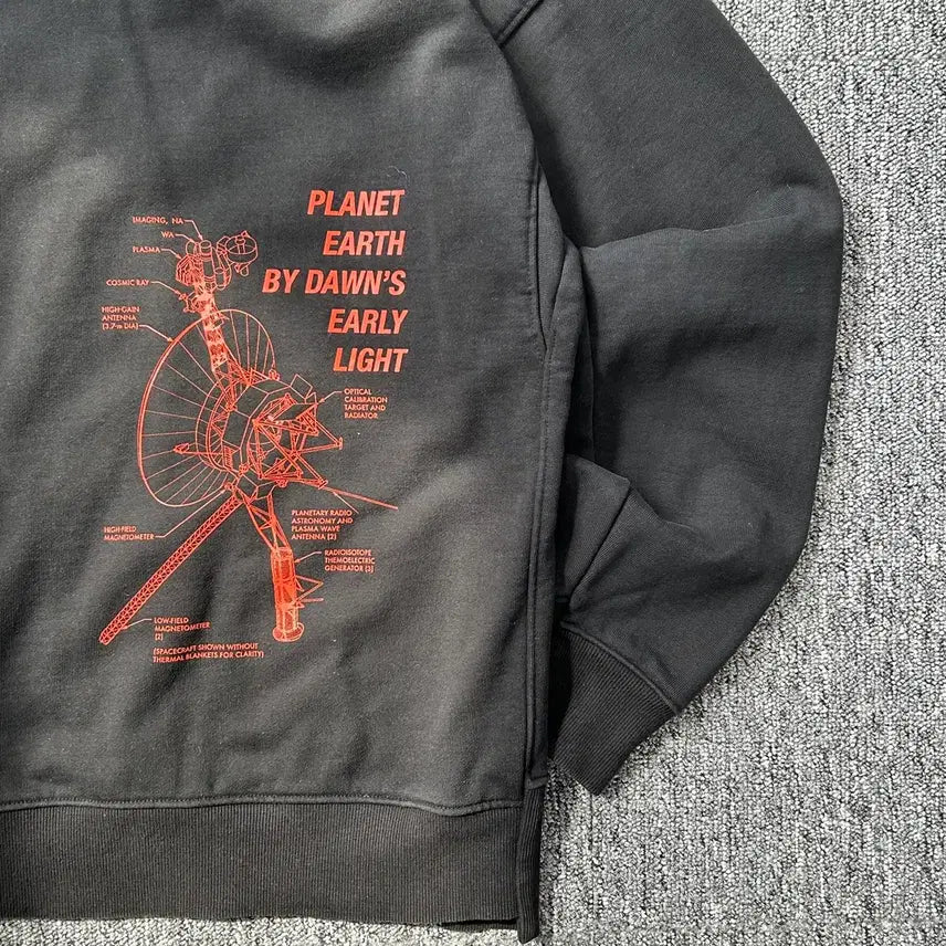 [BUNJANG] Solid Homme Cotton Loose Fit Sweatshirt / 솔리드옴므 코튼 루즈핏 스웻셔츠