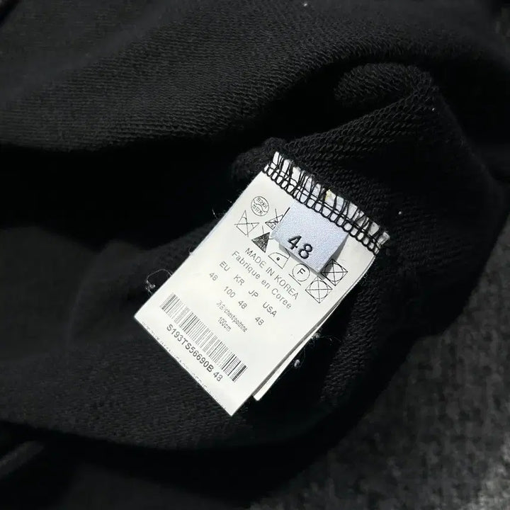 [BUNJANG] Solid Homme Cotton Loose Fit Sweatshirt / 솔리드옴므 코튼 루즈핏 스웻셔츠