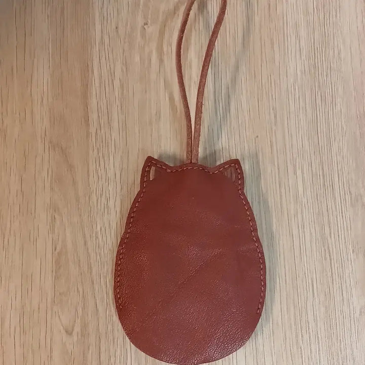 [BUNJANG] Genuine Leather Dog Charm Keychain / 10% 할인) 새상품 강아지 가죽참, 키링