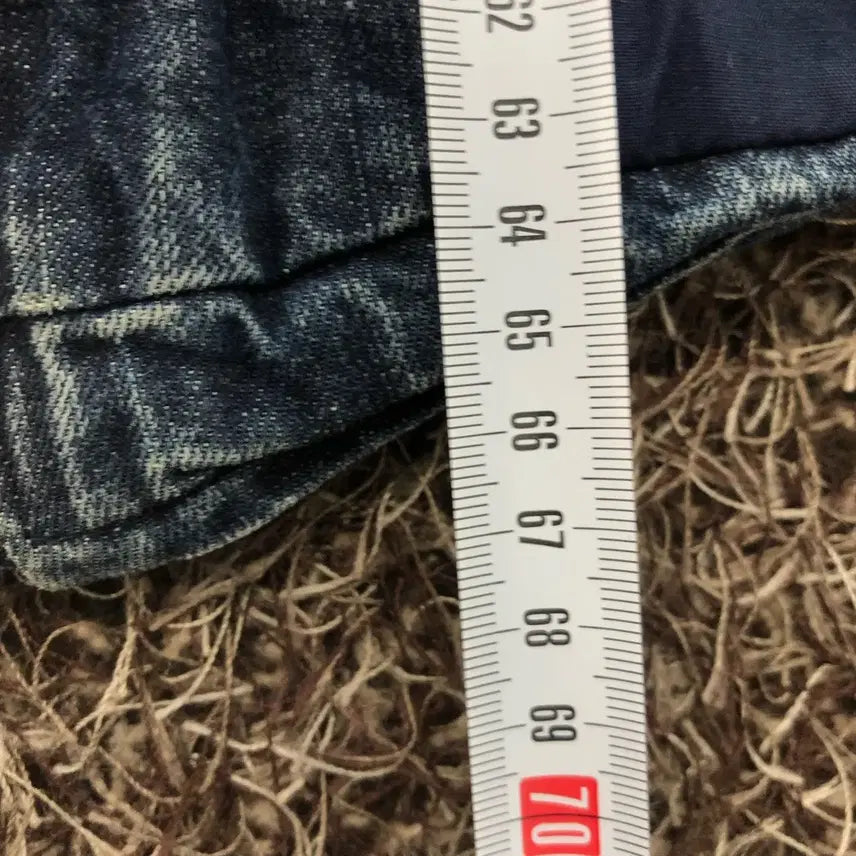 [SOLD OUT] L 빈티지 데님 워싱 바이커 라이더 자켓