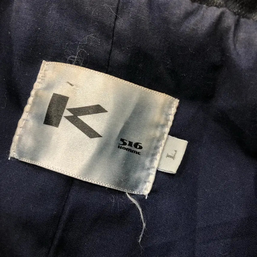 [SOLD OUT] L 빈티지 데님 워싱 바이커 라이더 자켓